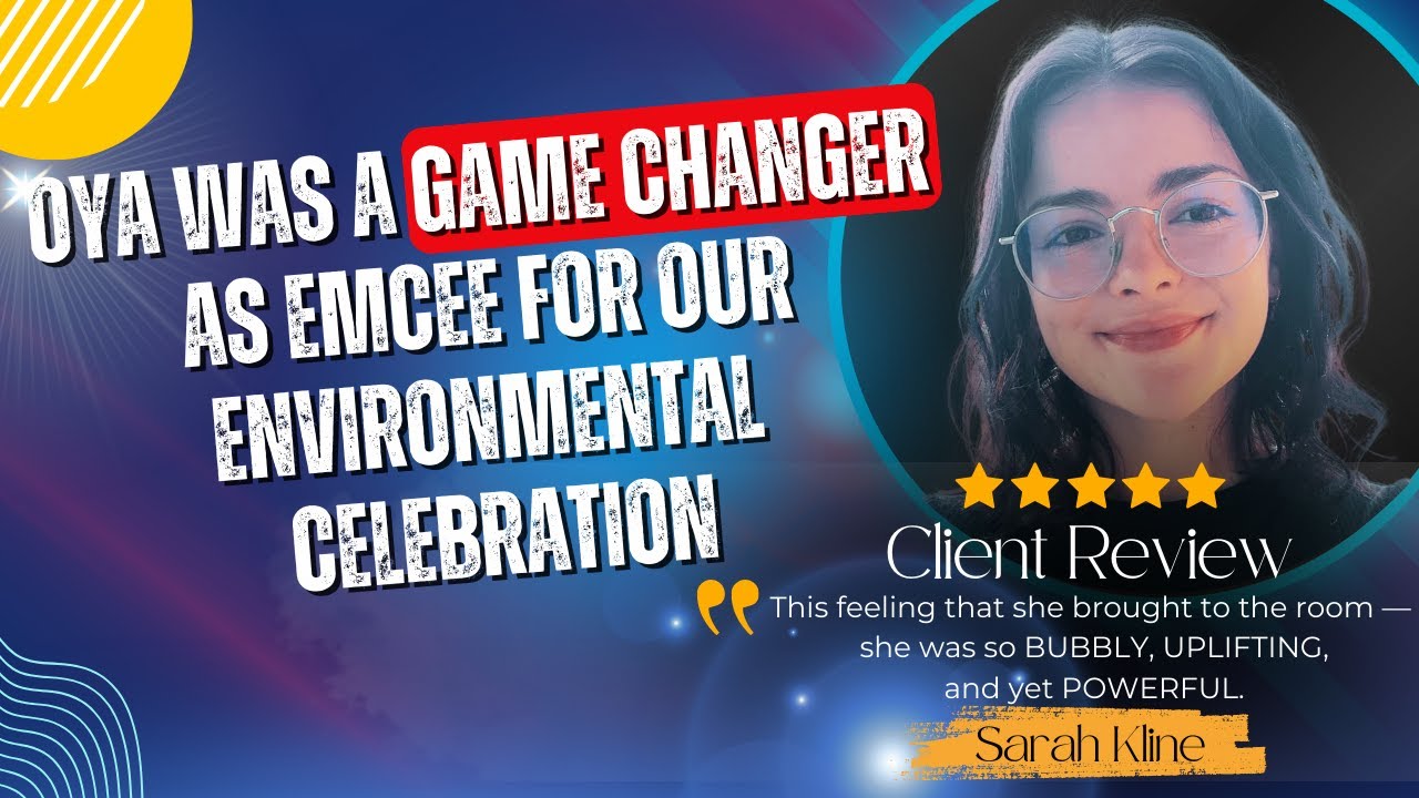 Promotional video thumbnail 18 for Oya Thomas - Keynote Speaker