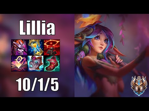 Lillia vs Hecarim JUNGLE - Patch 12.19 euw1 CHALLENGER