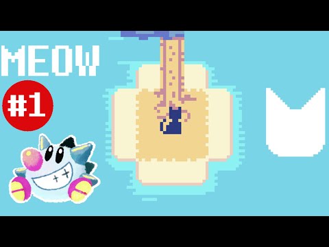 Let's Play ᗢ (Meow) (1): Pixel Kitty Exploration Game