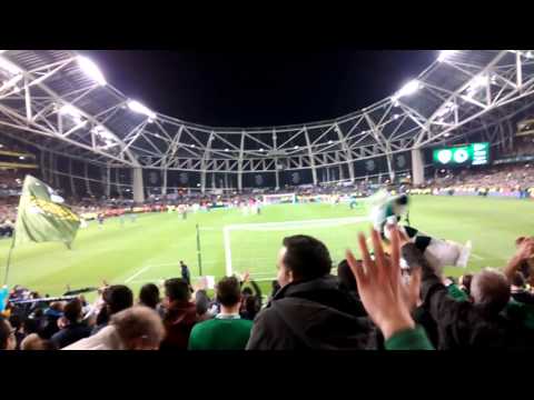 Ireland vs Bosnia-Herzegovina Final Moments and Aftermath | Euro 2016 Play-Off 16/11/2015