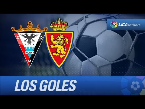 Todos los goles de CD Mirandés (1-1) Real Zaragoza - HD