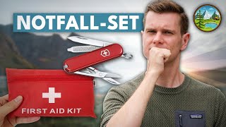 Ultraleichtes ERSTE HILFE & NOTFALL Set zum Trekking und Wandern | 68g