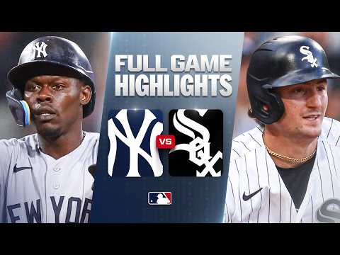 시카고화이트삭스 VS 뉴욕양키스 5:9 MLB 하이라이트
