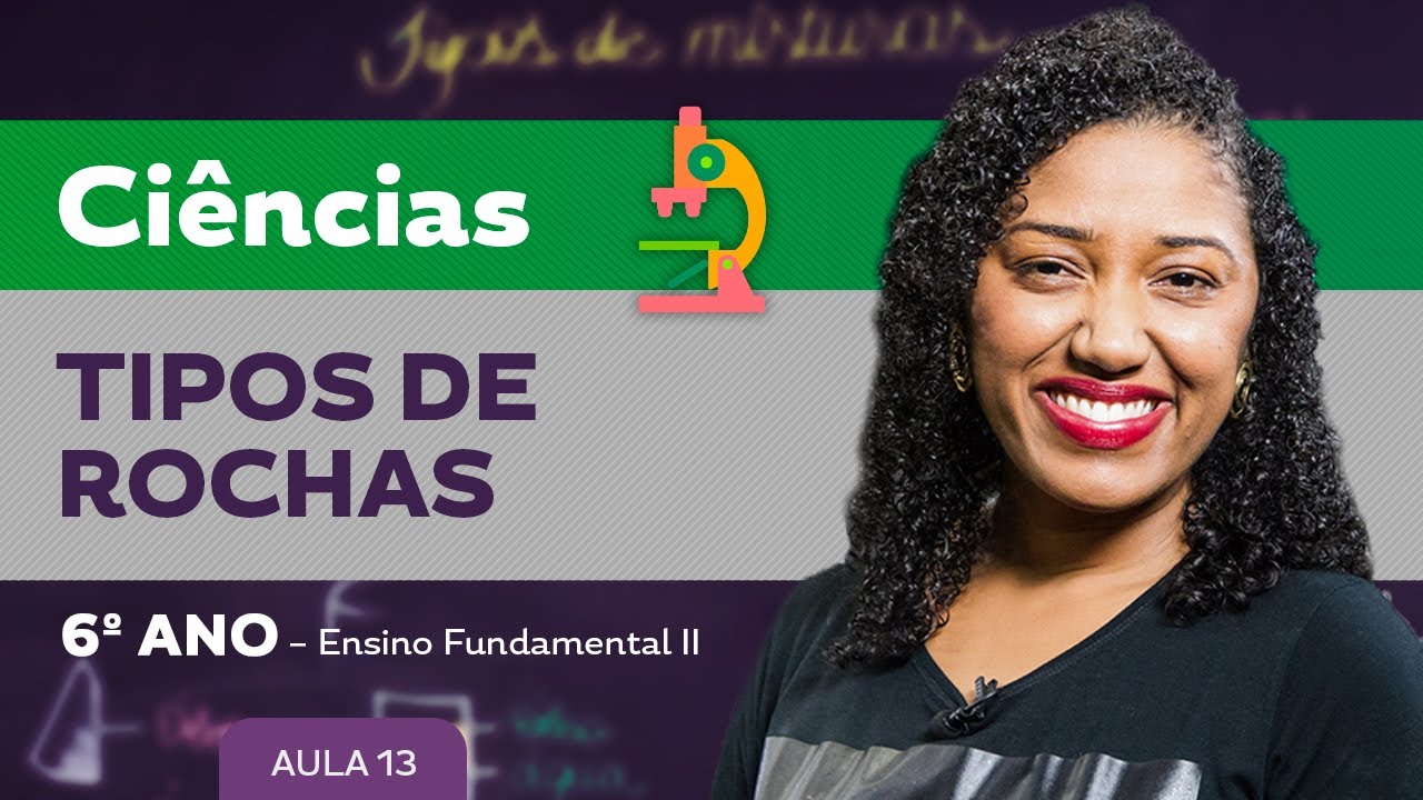 Tipos de rochas – Ciências – 6º ano – Ensino Fundamental