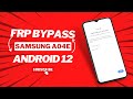 New Samsung A04e FRP Bypass Android 12 Google Account Remove Without Computer
