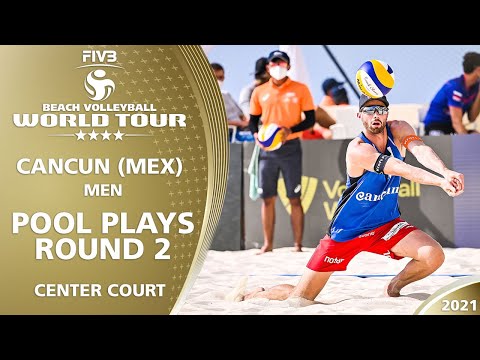 Court 1 | Men's Pool Play - Round 2 | Full Day | 4* Cancun 2021 #1