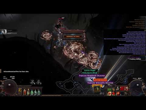Path of Exile HC Delirium LVL 96 question death