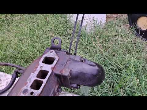 Testing 2.5, 3.0 Mercruiser marine exhaust manifold for cracks. OMC, Volvo too.