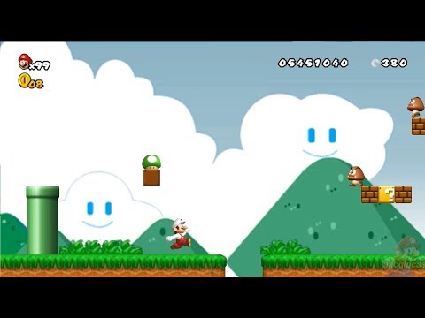 New Super Mario All Stars HD: Super Mario Bros 1 REMAKE 100% Mundo 1, 2, 3 y 4