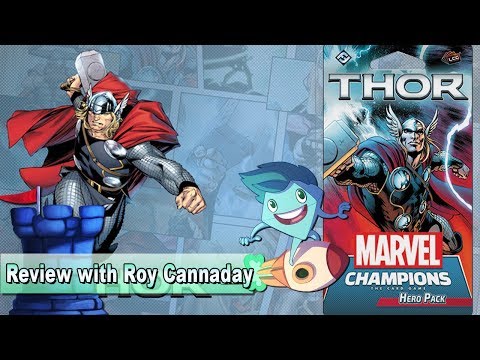 Marvel Champions: The Card Game – Thor Hero Pack Review   with Roy Cannaday