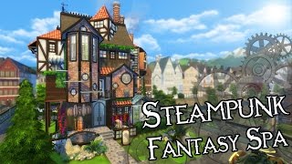 Steampunk Fantasy Spa | Speed Build | The Sims 4