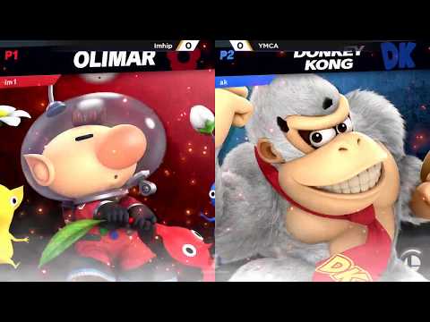 WNF 1.3 - Imhip (Olimar) vs YMCA (Donkey Kong) Top 24 - Smash Ultimate