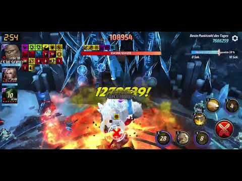 Marvel Future Fight: The Thing 7kk(millions) in ABX Combat/Hero (Burn)
