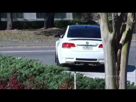 Alpine White BMW E92 M3 Competition Accelerate