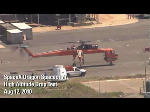 SpaceXのテスト - ドラゴンドロップテスト (HD) (SpaceX Testing - Dragon Drop Test (HD))