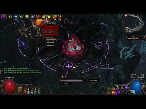poe 3.20 | crit impending doom vs sanctum final boss