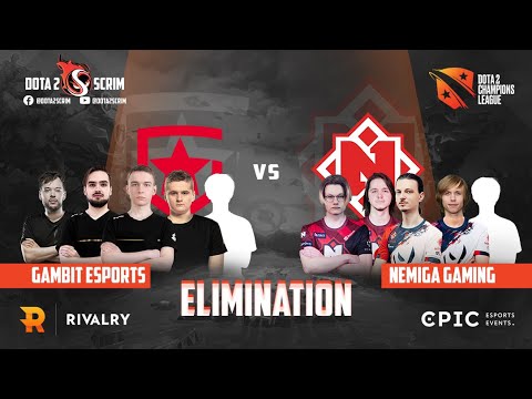 Gambit Esports vs Nemiga Gaming - Winline Dota 2 Champions League S7 - Playoffs - Elimination - B03