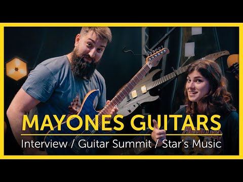 Eve & Matt de MAYONES GUITARS parlent matos | Star's Music GUITAR SUMMIT 2022