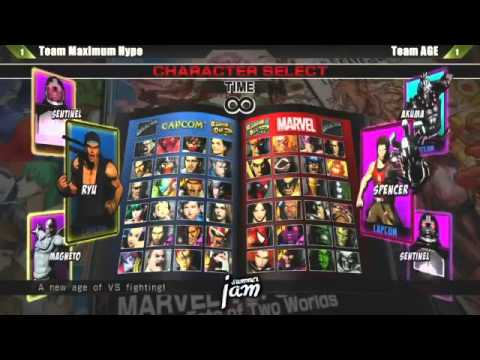 UMvC3 Teams Maximum Hype vs Team AGE