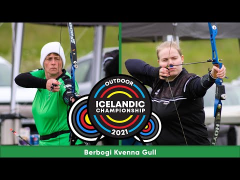 Guðný VS Guðbjörg - Barebow Women Gold Icelandic Outdoor Championship 2021
