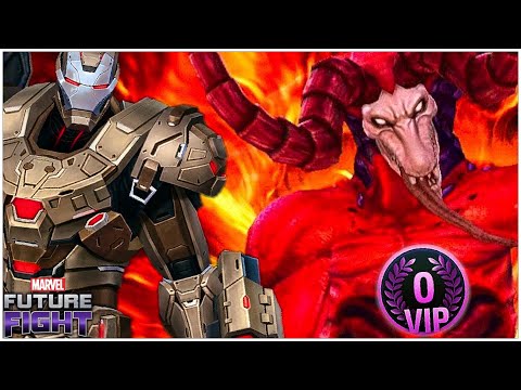 WAR MACHINE STILL A F2P GOD MODE HERO? KNULL & MEPHISTO DESTROYED ☠️ | Marvel Future Fight