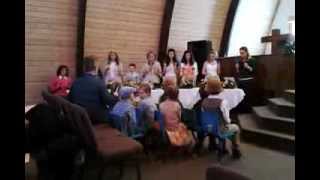 Bell Ringers performing the Easter Song