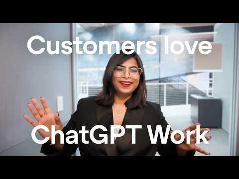 Video Thumbnail: How Enterprise Teams Use ChatGPT Work | Zapier, Shopify & Virgin Atlantic