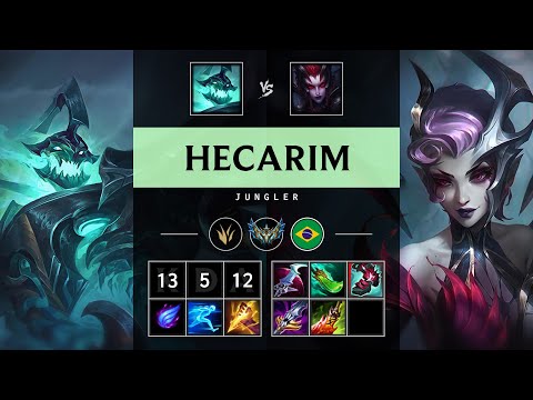 Hecarim Jungle vs Elise - BR Challenger Patch 25.12