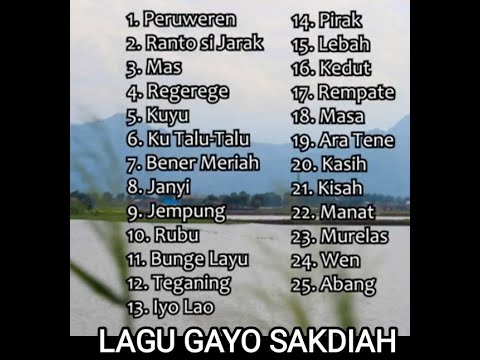LAGU GAYO SAKDIAH #gayo  #subscribe