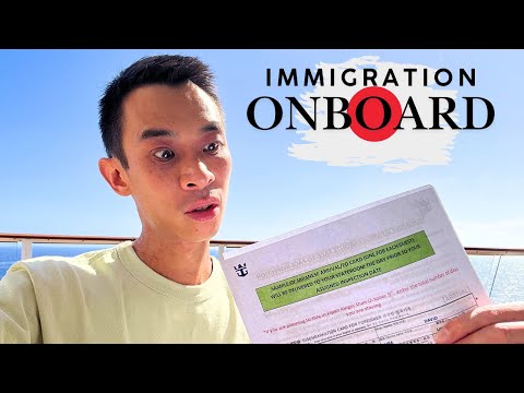Thumbnail for LA to Tokyo Cruise | How Japan Immigration Works Onboard | Ovation Of The Seas
