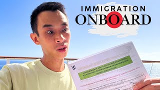 LA to Tokyo Cruise | How Japan Immigration Works Onboard | Ovation Of The Seas