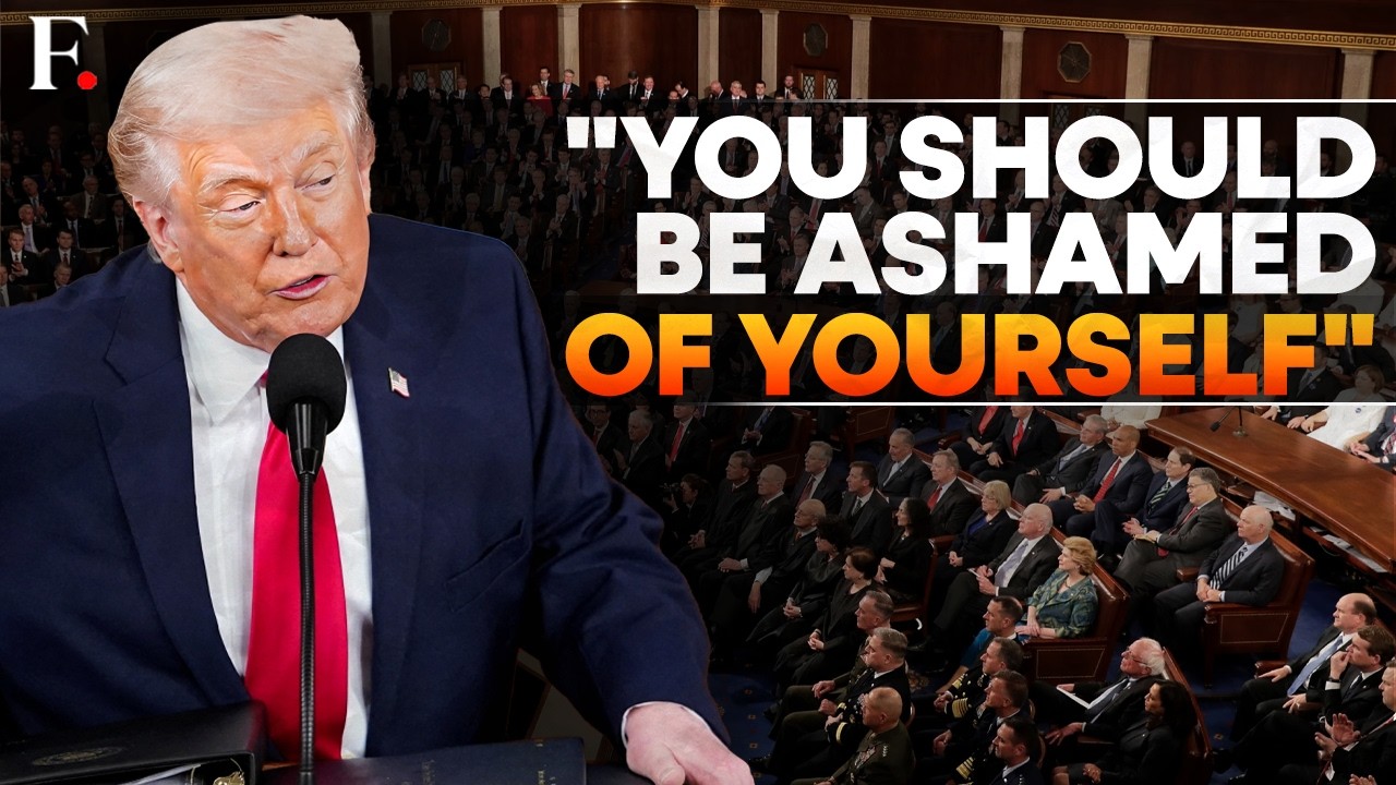 #FirstpostNews: Trump Blasts Democrats Over Immigration Stance | Trump State of Union Address | N18G