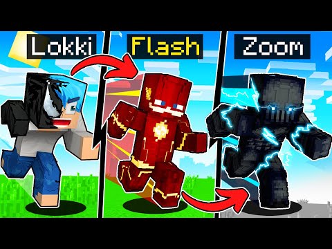 DIVENTO da LOKKI a ZOOM di FLASH su MINECRAFT ITA