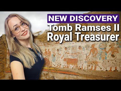 MAJOR Discovery! Tomb of Ramses II’s Royal Treasurer