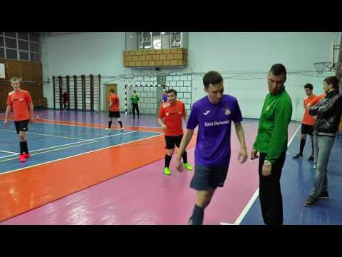 7 тур Aimprosoft - Grid Dynamics 2 тайм 3 лига 19 Зимний кубок СК "ВИРТА"