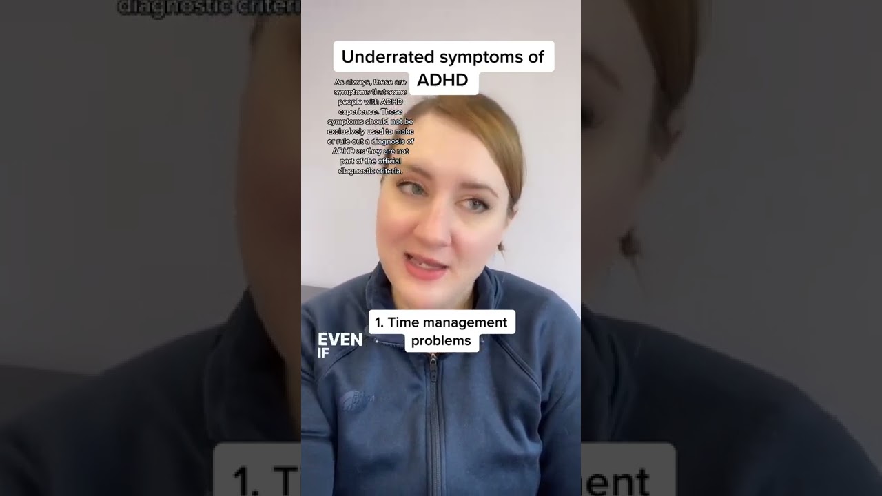 3 Underrated symptoms of #ADHD