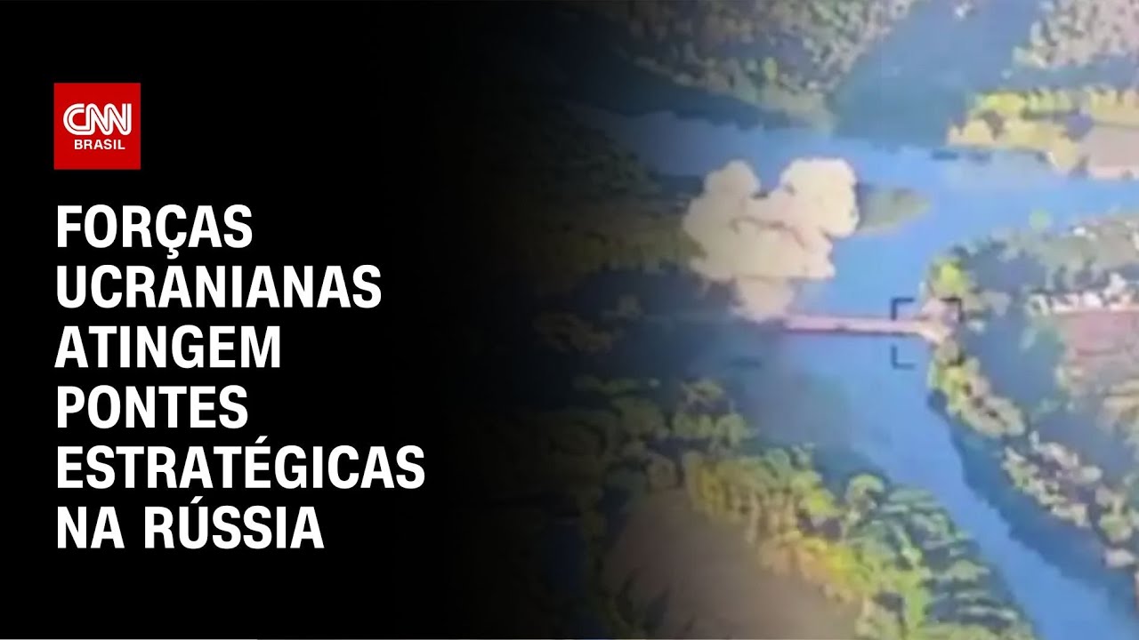 Forças ucranianas atingem pontes estratégicas na Rússia | CNN NOVO DIA
