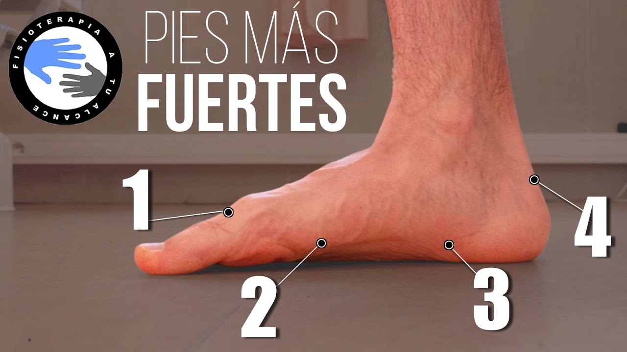 Programa de ejercicios para fortalecer los pies, evitar caídas y prevenir lesiones