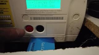 gas meter says off resetting your gas meter