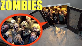 when you see this horde of Zombies outside your house, Lock your doors and RUN!! (Zombie Army)