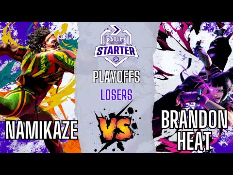 SF6 👊 Namikaze (Dee Jay) vs Brandonheat (Juri) 👊 KaBuM! Starter SF6 - Playoffs - Losers Quarter