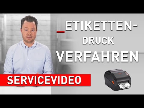 Welche Etikettendruck-Verfahren gibt es? | Etiketten für deine Produkte drucken | [Servicevideo]