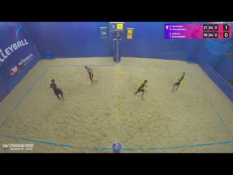 07:35 D. Korobkov / D. Svyrydenko - S. Zalizko / Y. Bohdashkin 22.12.2022 | Winners Beach Volleyball