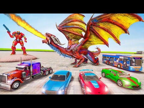 Spider Tank Robot Car Game | Android Gameplay 04