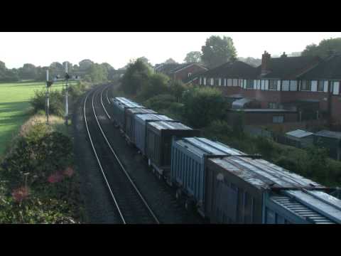 66708 on 4C52, 07:10, Fiddlers Ferry Power Station - Newbiggin