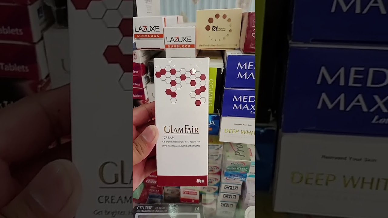 Glamfair whitening cream#viralshort #viralvideo