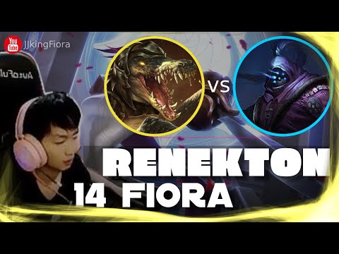 🔴 14 Fiora Renekton vs Jax 1600 LP - 14Fiora Renekton Stream