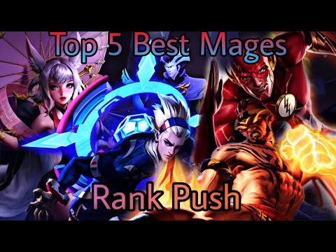 Top 5 Mages |To Push Rank|Arena of Valor | Liên Quân Mobile|Aov|Rov