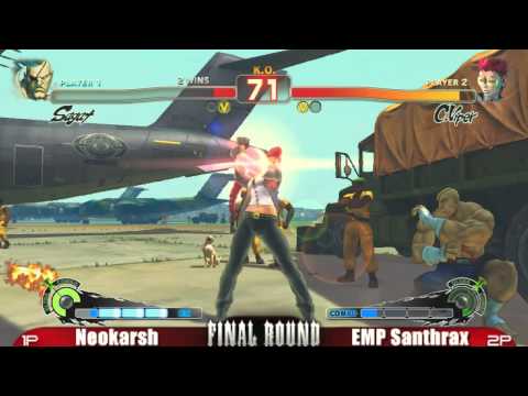 Neokarsh vs EMP Santhrax FRXIV Super Street Fighter 4 Top 16