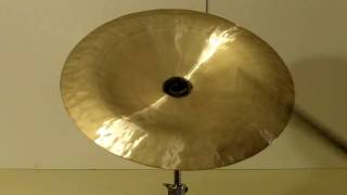 Video thumbnail for Wuhan 18" China available at www.cymbalsandsnares.com by ILDUCE61
